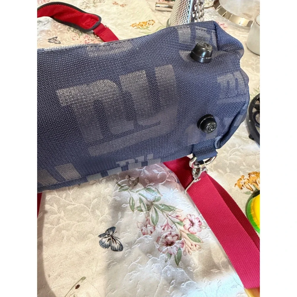 NFL New York Giants Messenger Bag Backpack Convertible Navy Blue Red Crossbody